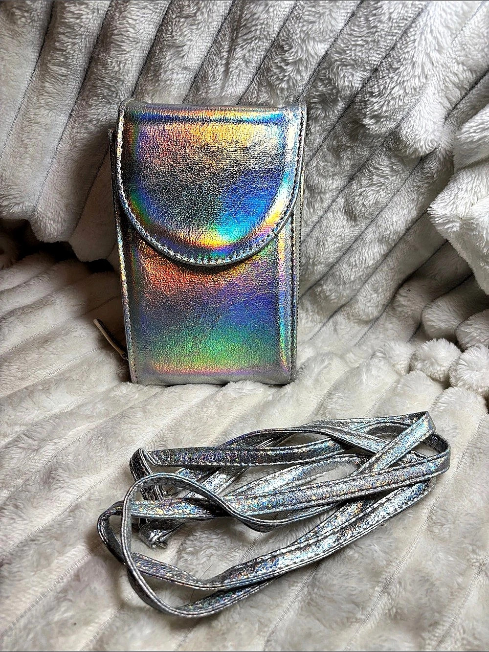 Iridescent Crossbody Bag